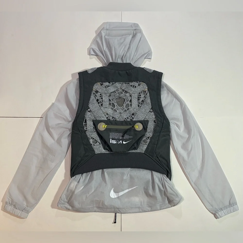 Nike ISPA Metamorph Full Zip Up Utility Vest & Jacket FJ7242-025 2XS XXS NEW NWT